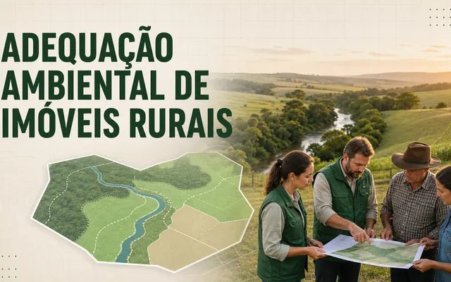 Adequação ambiental de imóveis rurais
